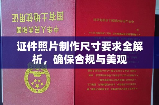 兴安盟证件照片制作尺寸要求全解析，确保合规与美观