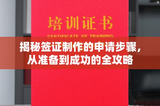 兴安盟揭秘签证制作的申请步骤，从准备到成功的全攻略