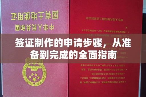 兴安盟签证制作的申请步骤，从准备到完成的全面指南